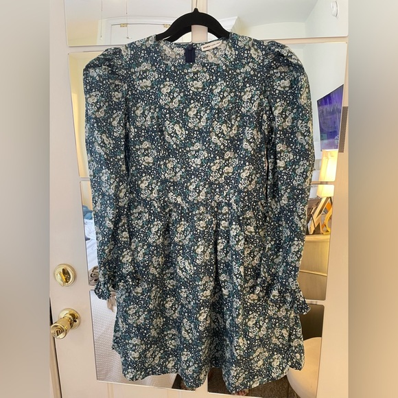 BATSHEVA X LAURA ASHLEY Square Neck Mini Dress Moylegrove (Size 4) - Picture 11 of 16